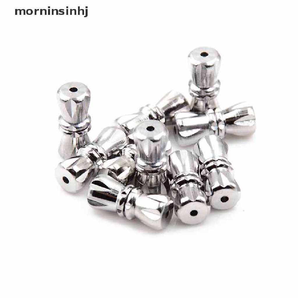 Mornin 10pcs Klem Panjat Tebing Bahan Stainless Steel Dengan Snap