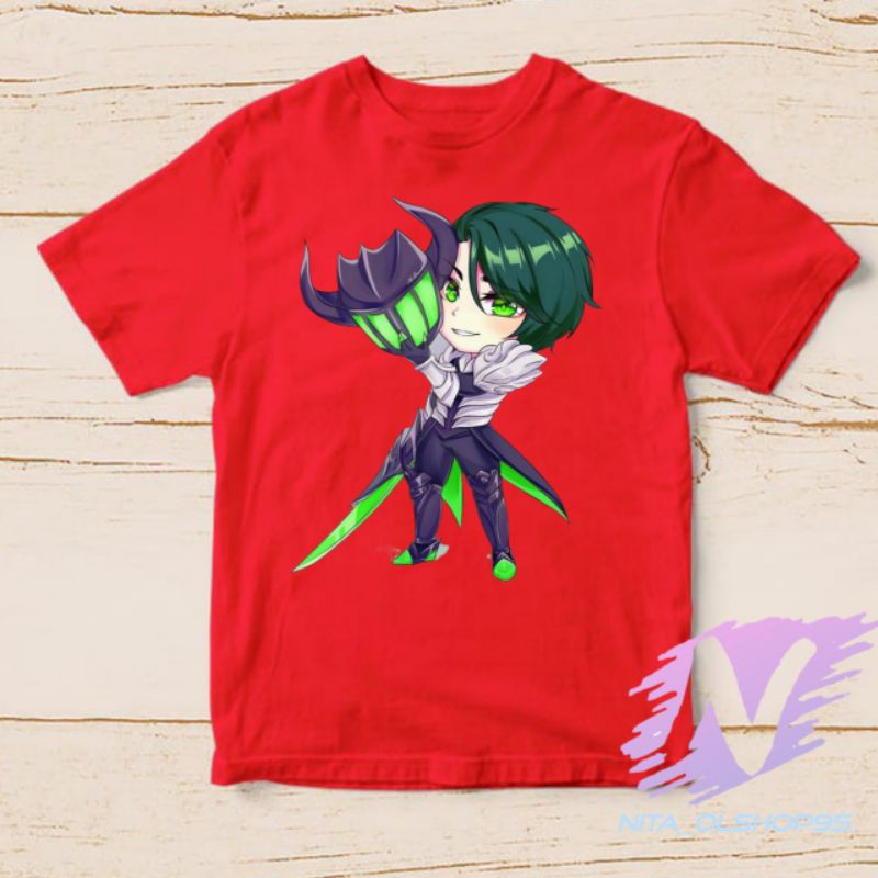 baju anak kaos anak mobile legends argus