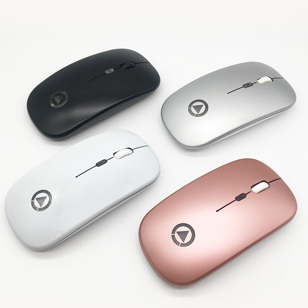 Wireless Silent Mouse LED Light Ultra Slim