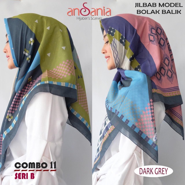 Hijab saudia ansania motif