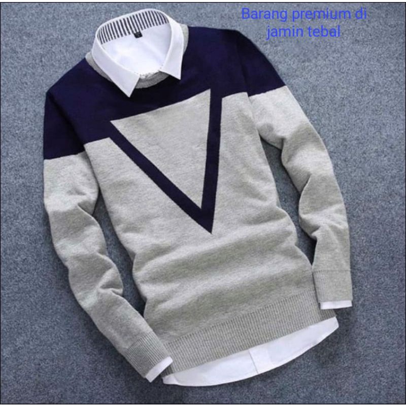 SWEATER RAJUT UNISEX / SWEATER RAJUT PRIA DAN WANITA TRI ANGLE BEST SELLER / PAKAIAN WANITA RAJUT