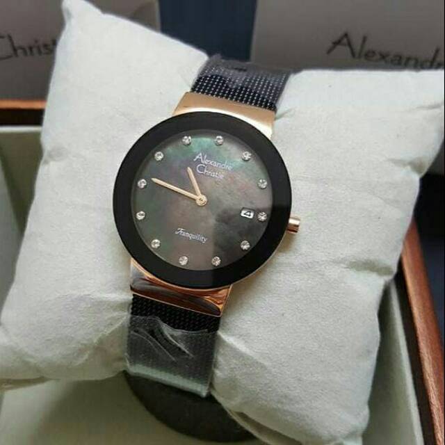 Alexandre Christie AC2607 Original Black Rosegold