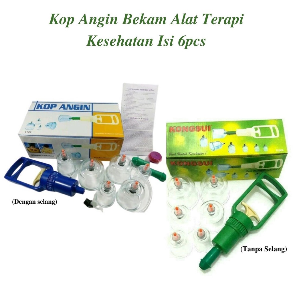 Promo Kop Angin Bekam Kongsui Isi 6pcs