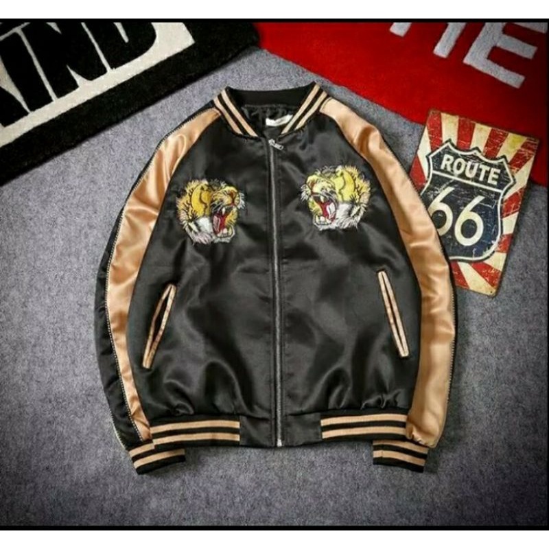 Jaket Sukajan Japan Tiger Original