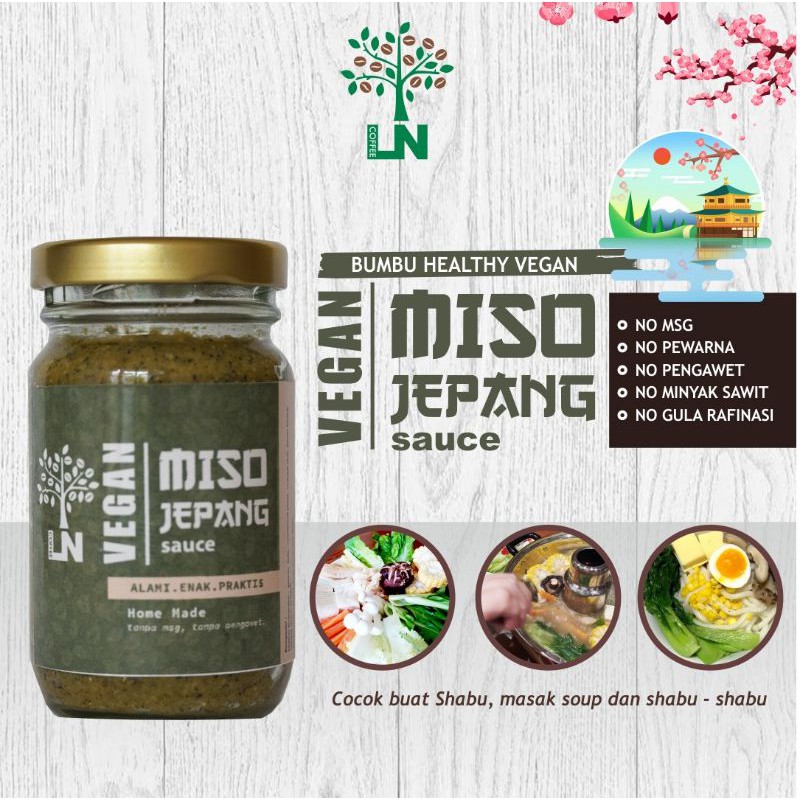 

BUMBU MISO JEPANG VEGAN