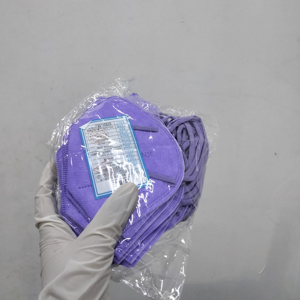FUTAKO Masker Wajah KN95 5 PLY 20 Pcs BISA PILIH WARNA