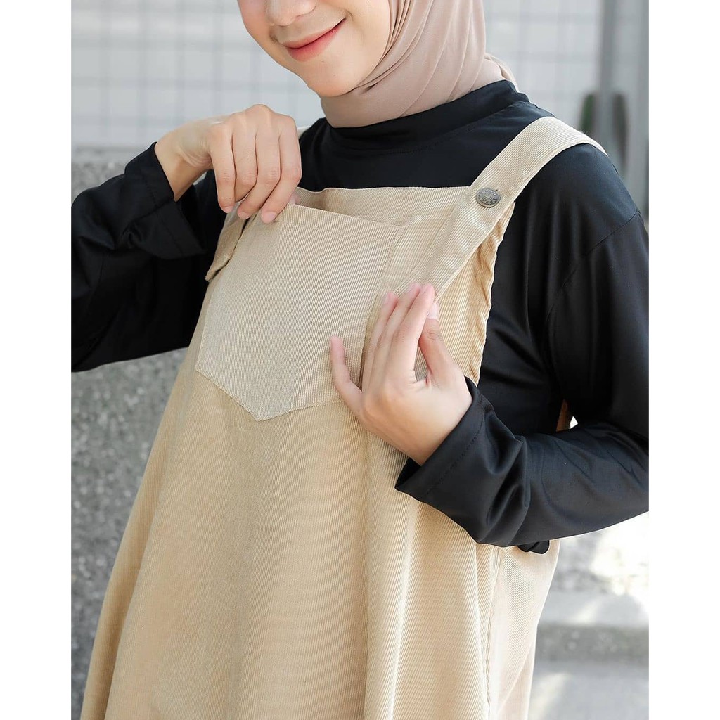 Karline set - set wanita muslimah / set kekinian - ATASAN