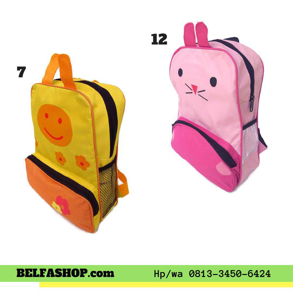 Tas Sekolah Paud TK Ransel Karakter Balita Anak | S   hopee Indonesia