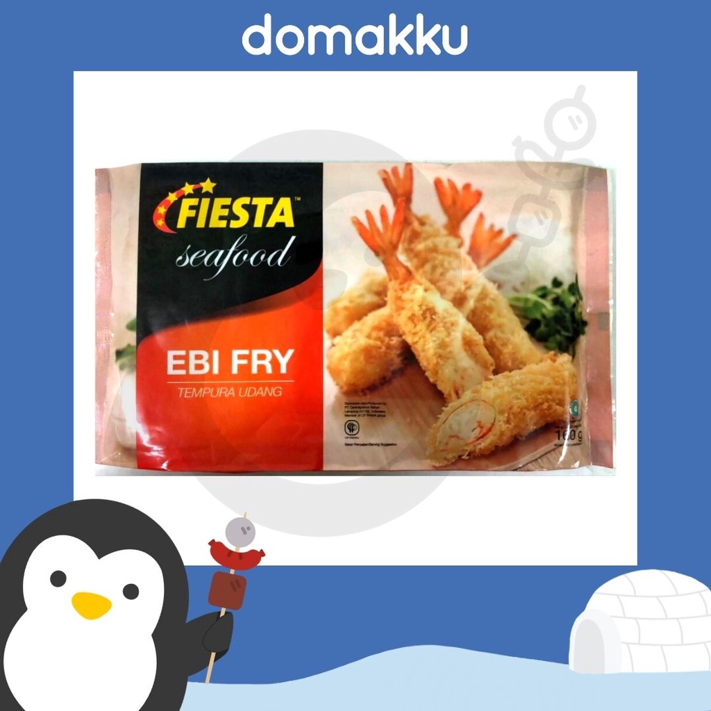

Fiesta Ebi Fry (Tempura Udang) 160gr, Makanan Beku Halal
