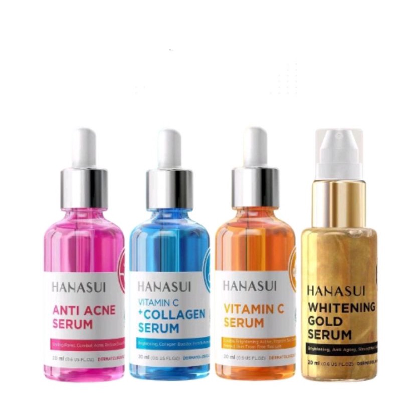 HANASUI Serum Series | Vitamin C + Collagen | Serum Anti Acne | Serum Vitamin C | Whitening GOLD