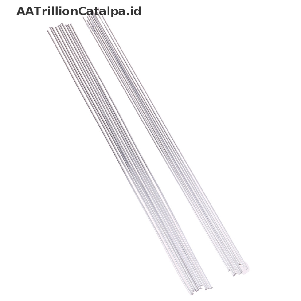 10 Pcs Kawat Las Suhu Rendah Bahan Aluminum Ukuran 2mm 1.6mm