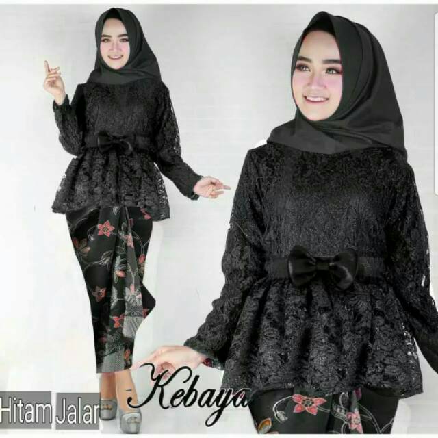 Set kebaya della - setelan kebaya rinjani - kebaya modern roro jonggrang - baju brukat murah