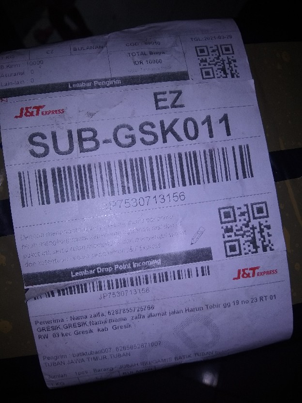 Jubah Ibu/gamis Batik Tuban Busui