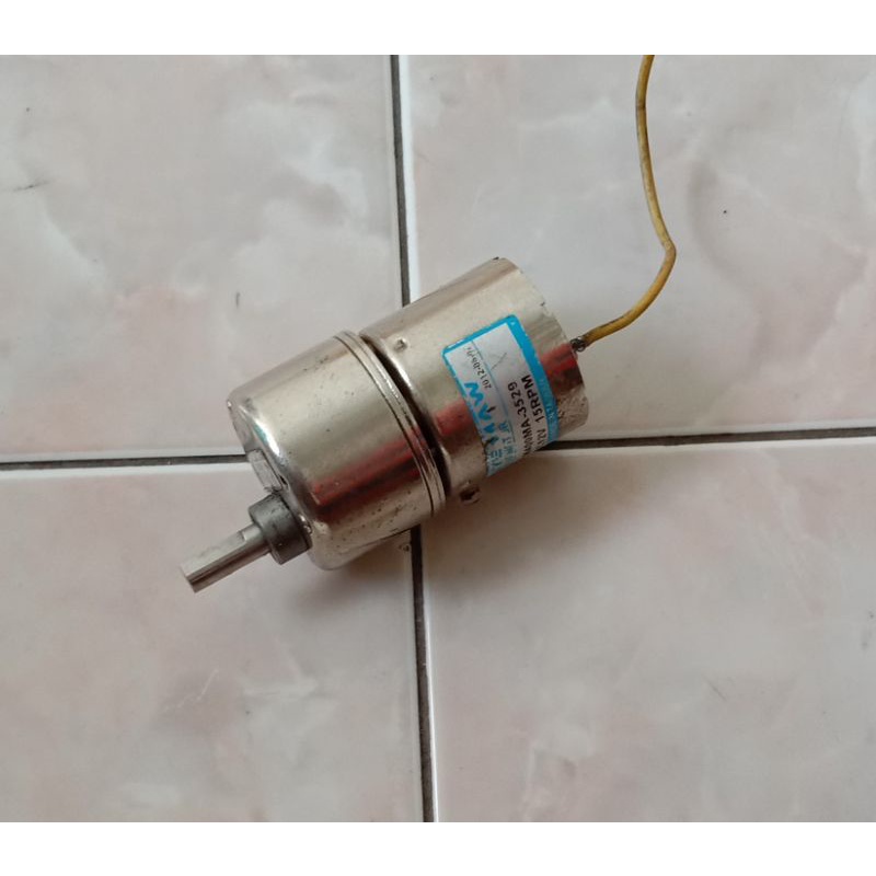 Motor Gearbox Dc Jyemaw 12V 15rpm