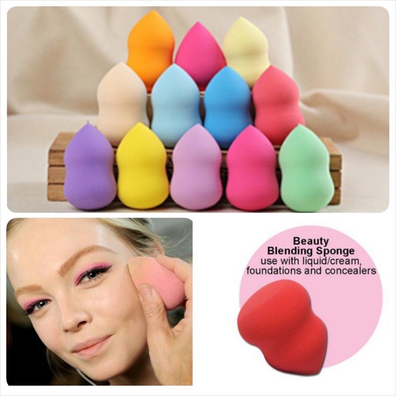 MAKEUP SPONGE BEAUTY BLEND FOR BLENDING ( LIQUID , CREAM ,POWDER )