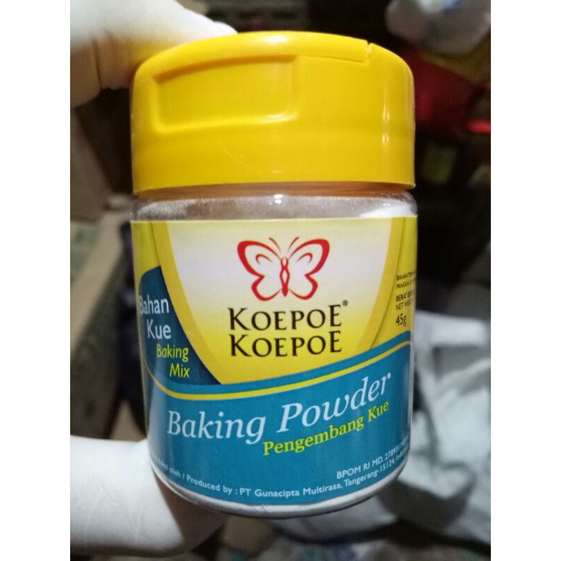 

Baking Powder Koepoe Koepoe 45gr