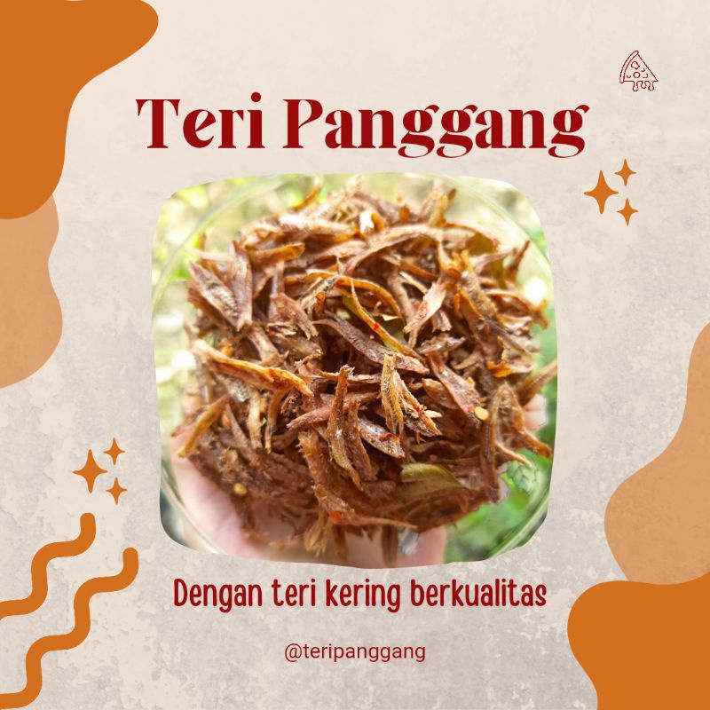 

Ikan Teri Panggang Tanpa Minyak Renyah Berbumbu 100 gram (Baked Anchovy)