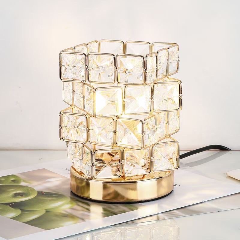 Lampu tidur crystal / Lampu crystal / Lampu pajangan crystal / Lamput tidur crystal unik