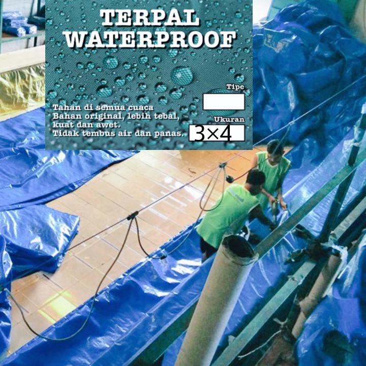 TERPAL3X4 TERPAL IKAN ANTI BOCOR