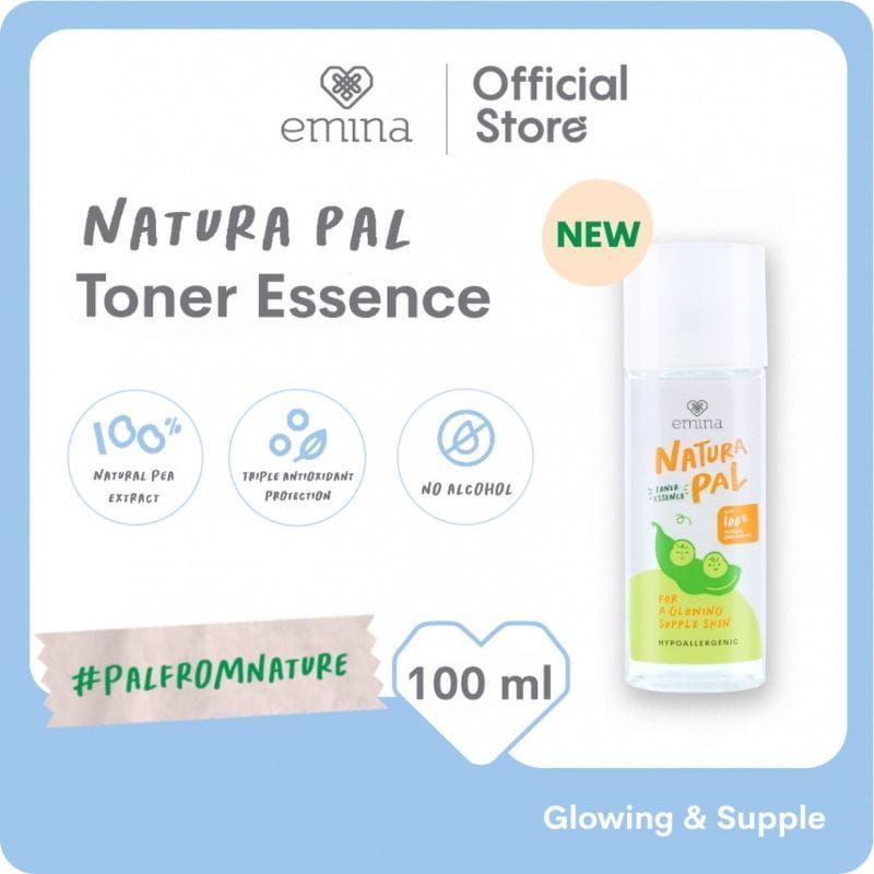 Emina Natura Pal Toner Essence 100ml/Emina Toner/100% Original