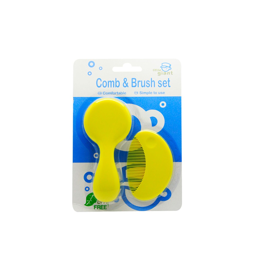 

Little Giant Super Soft Comb & Brush Set