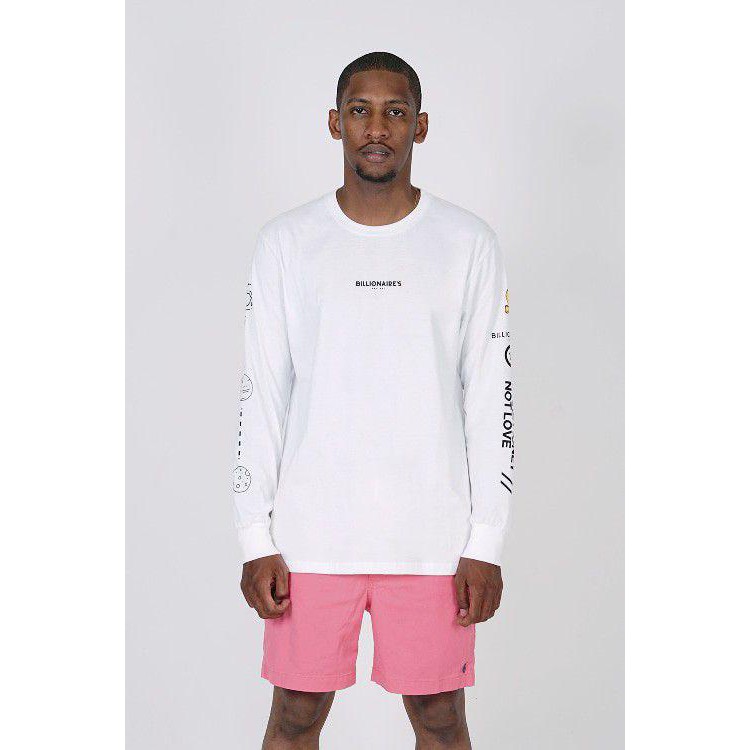 BILLIONAIRE'S PROJECT SS1 BASIC LONGSLEEVE WHITE