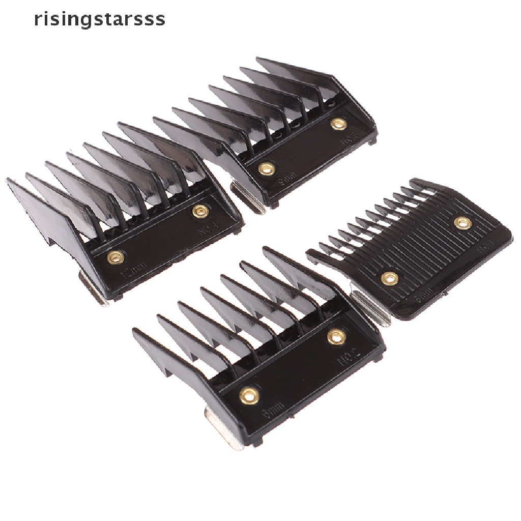 Rsid 4Pcs / Set Sisir Panduan Potong Rambut Universal Untuk Perlengkapan Salon