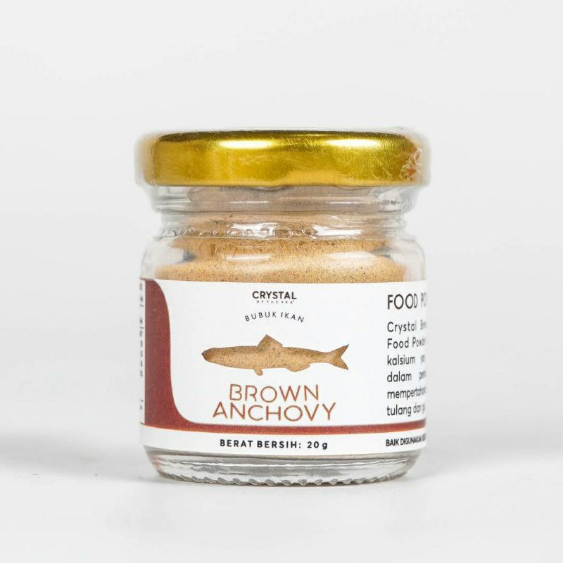 

Brown Anchovy Powder Crystal of The Sea
