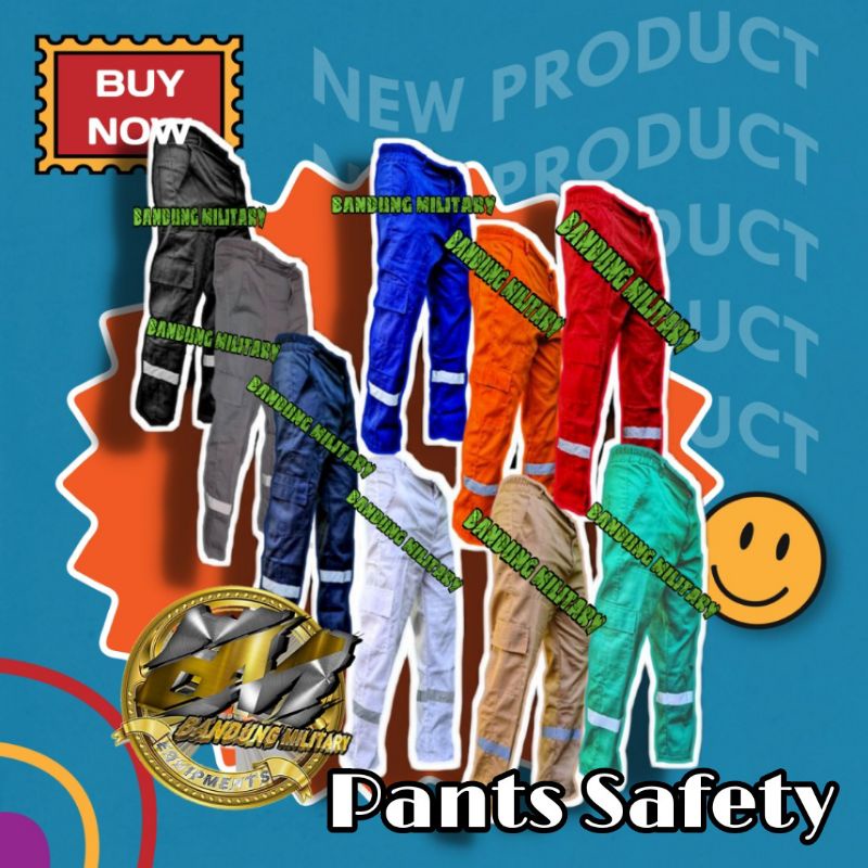 Celana Pdl Katelpak Kerja Wearpack Stelan Seragam Safety Skotlet Coverall 3M Proyek Tambang Bengkel 