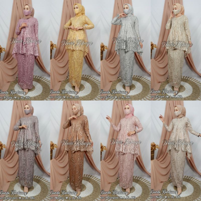 KEBAYA ORIGINAL//SETELAN PESTA TERBARU//BY.NOVIE KEBAYA