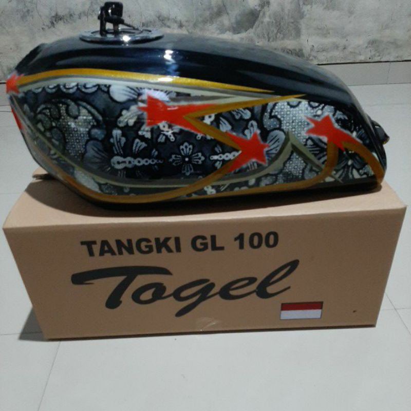 tangki GL 100 tutup ninja bahan  drum