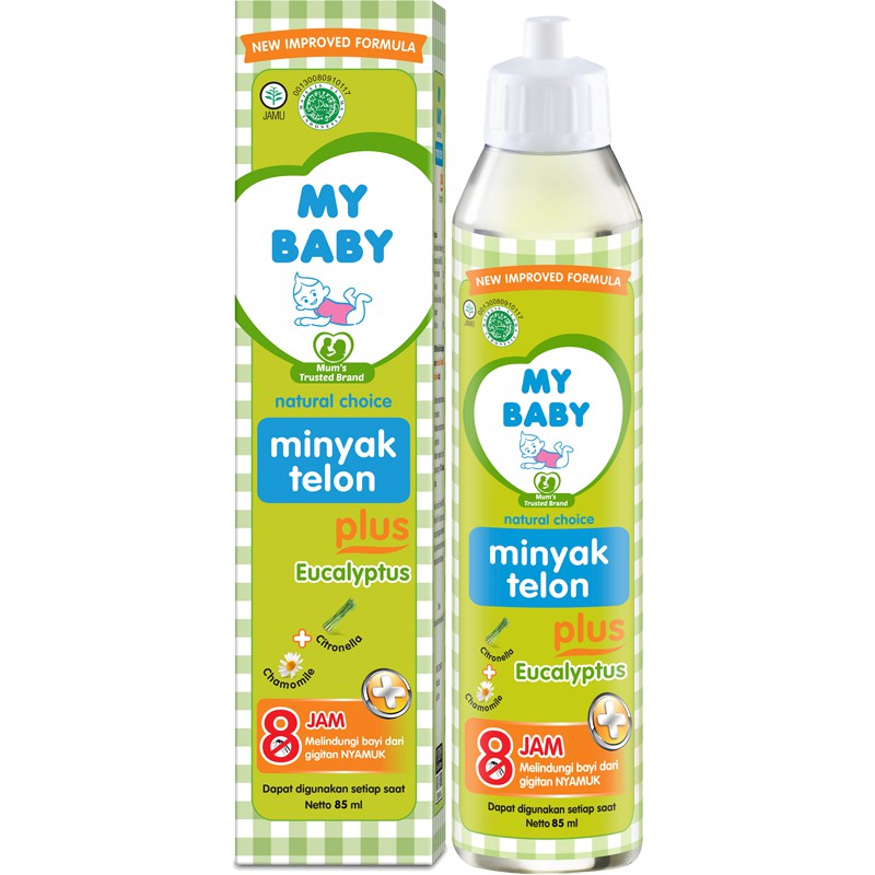 My Baby Minyak Telon Eucalyptus Hijau 90 Ml Anak Bayi Shopee Indonesia