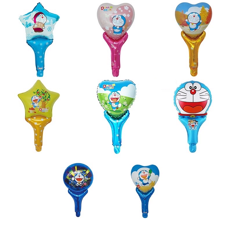 HCS - Balon Foil Tongkat / Balon Pentungan Tongkat / Balon Foil Karakter Balon pentungan tongkat tangan karakter kartun happy birthday balon balon huruf balon latex balon ulang tahun  dekorasi anak