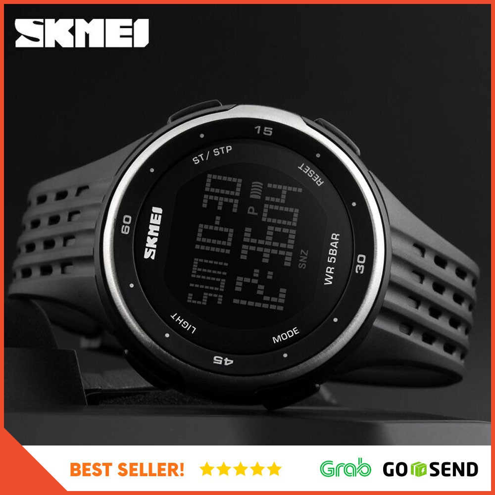 SKMEI Jam Tangan Digital Pria - DG1219 - Black