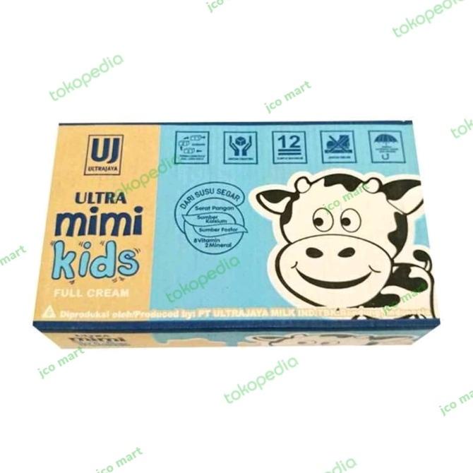 

(BISA COD) Ultra mimi susu UHT full cream 40x125ml TERBATAS Kode 510