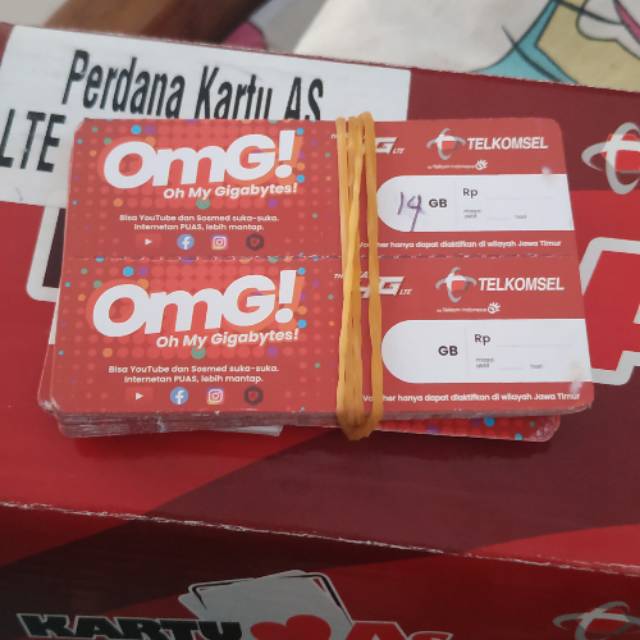 Voucher Telkomsel 11gb jatim
