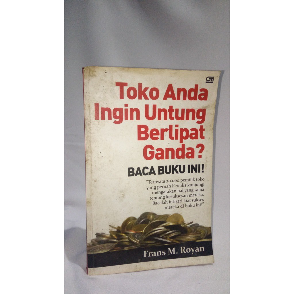 Buku Bekas | Toko Anda Ingin Untung Berlipat Ganda? Baca Buku Ini