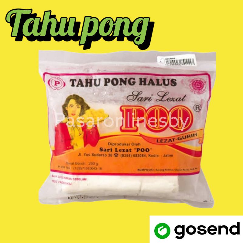 

PASAR GUBENG - Tahu Pong Poo Per Pcs