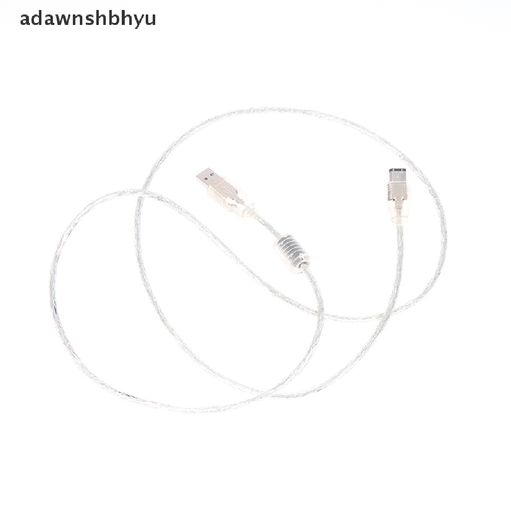 Kabel Convertor Adapter Kabel Kabel adawnshbhyu 1x Firewire Ieee13946 6pin Male To USB 2.0 Male