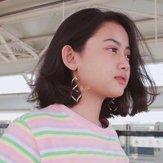 ByStesi Gold Spiral Earring | Anting Wanita Spiral Gold Emas Korean Simple Casual Style-4