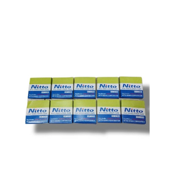 

10 pcs Solasi isolasi nitto 3/4 x 25 m kabel listrik