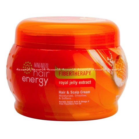 Makarizo Hair Enery Fibertherapy Royal Jelly Extract Hair &amp; Scalp Cream 500gr