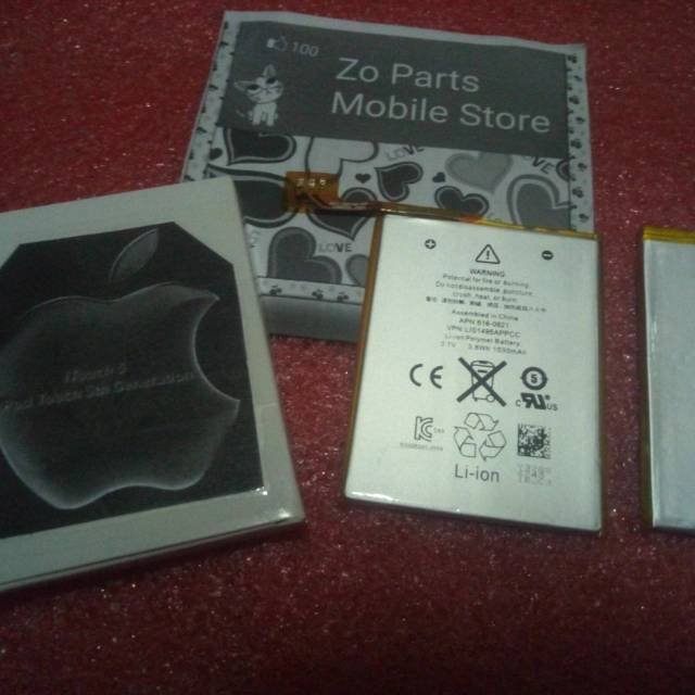 Baterai iPod Touch 5 A1421 A1509 (ORIGINAL)