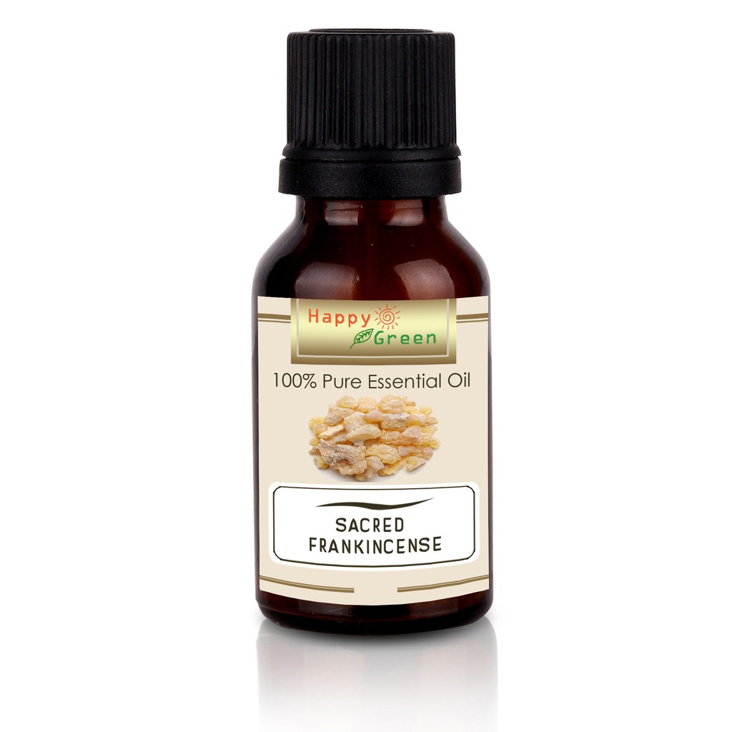 Happy Green Sacred Frankincense Essential Oil (5 ml) - Minyak Boswellia Sacra