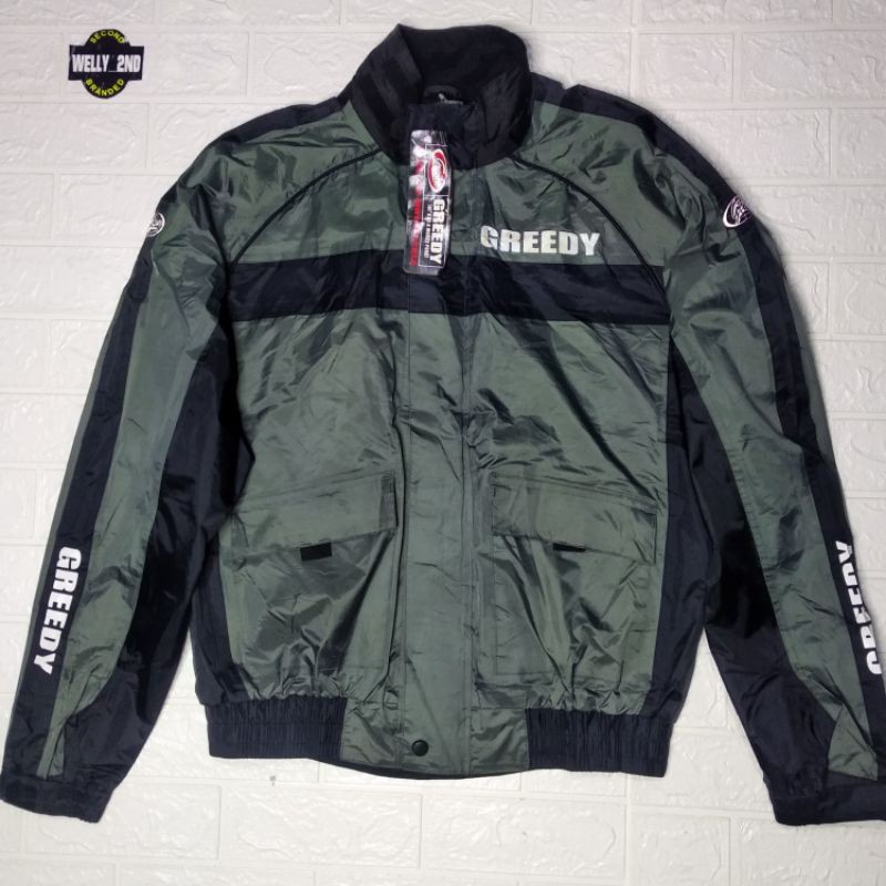 jaket motor greedy