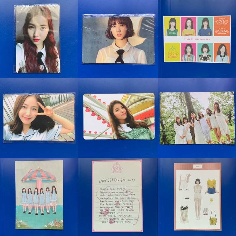 [OFFICIAL] Gfriend Photocard Lots of love laugh LOL awakening album