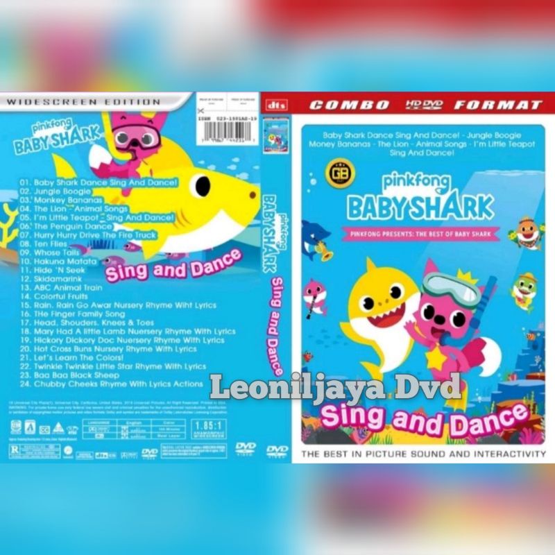 Kaset Lagu Anak Animasi PINKFONG BABY SHARK SING AND DANCE