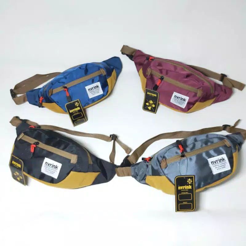 Tas WaistBag Outdoor Adventure Tas Selempang Pria nvirink Wanita