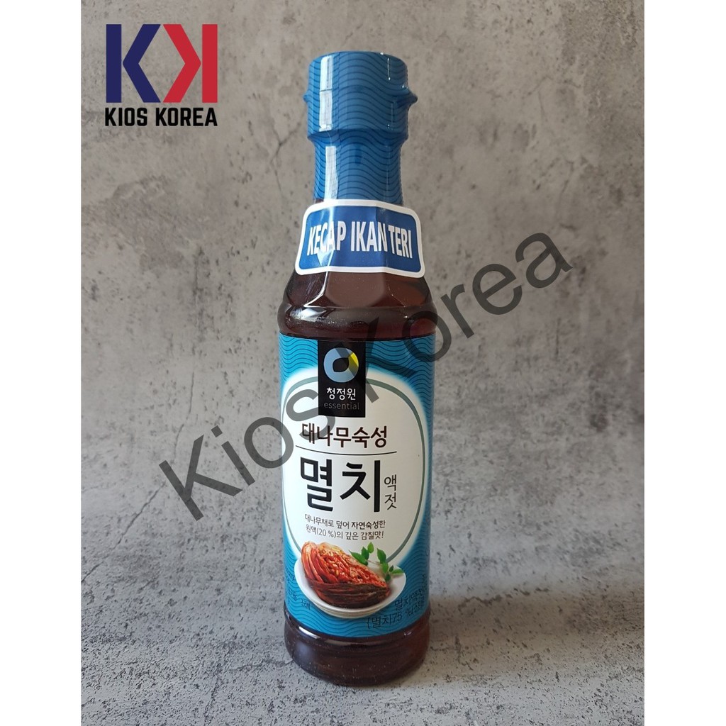 

Chung Jung One Anchovy Sauce - Kecap Ikan Teri Korea Myeolchi 500gr