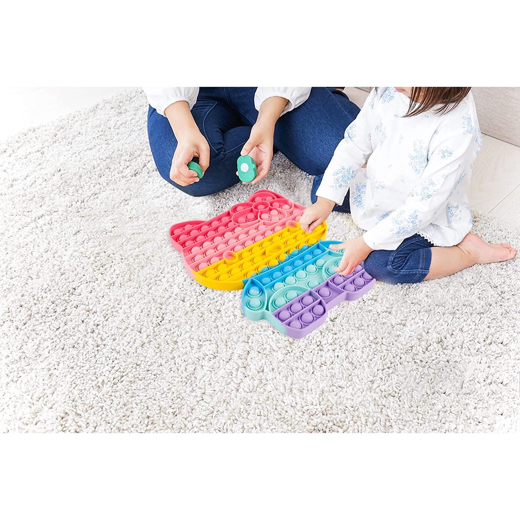 Jumbo Pop It Push Bubble Sensory Cute Toy Super Big Popit Gigantic Oversized Chess Board Push Pop It Hello Kitty Toys for Kid Children Gift-8